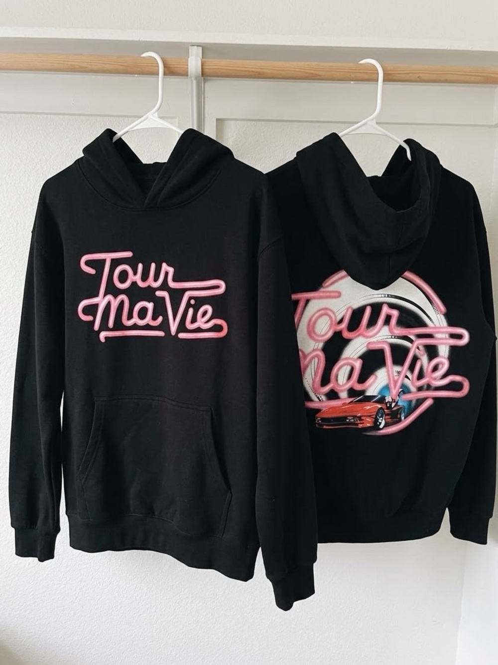 Doja Cat 2026 Tour Ma Vie Black Tunnel Hoodie Reprint